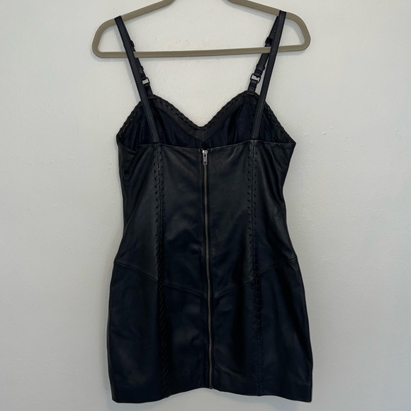 NEW Lab Leather Corset Mini Dress - Picture 6 of 9